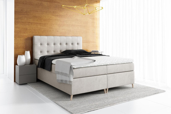 Patjasänky Sänky Boxspring-sänky Design Kaksois Hotelli Moderni Sängyt Makuuhuone