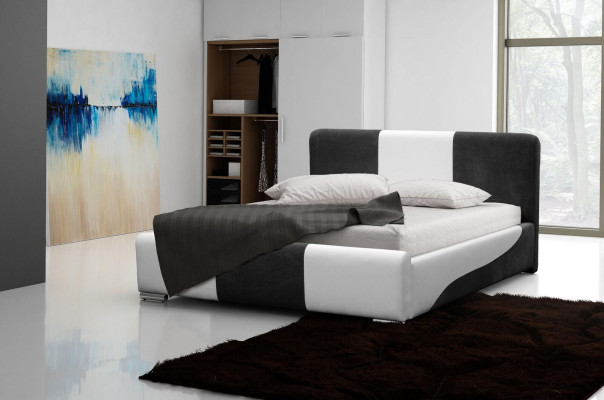 Bettilavitset makuuhuoneen design kahden hengen hotelli moderni kangas 160x200 sängyt uusi