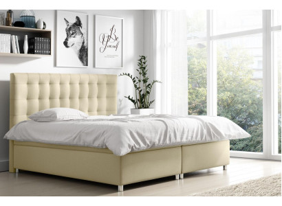 Bettkasten Patjasänky Boxspring-sänky Design Kaksois Hotellimoderni Sänky 160x200 Uusi