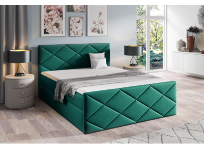 Bett Sänkylaatikko Boxspring-sänky 180x200 Makuuhuone Design Kaksoismoderni