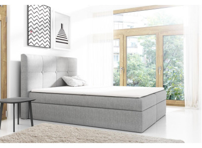 Boxspring-sänky Design Kaksois Hotellimoderni Sänky Makuuhuone Sängyt 160 cm