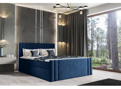 Vuode Makuuhuone Sängyt Päällikkö Design Parisängyn Luxus 180x200 Boxspring Uusi