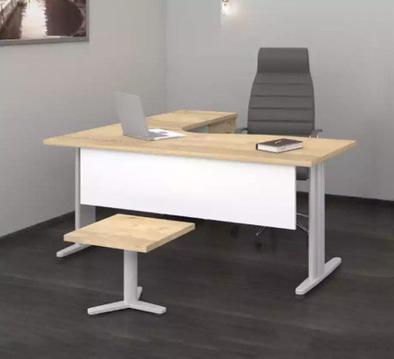 Eckschreibtisch Tisch Büro Einrichtung Möbel Schreibtische 180x160