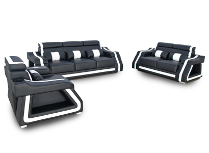 Sohvaryhmä 3+2+1 Design Sohva Verhoilu Moderni