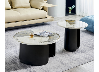 Sohvapöytä Luksus Marmori Olohuone Design Kahvipöytä Huonekalut Uusi
