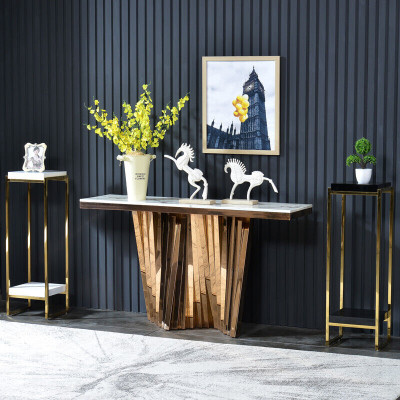Luxus Konsolipöydät Luxus Sideboard Seinähylly Pöytä Huonekalut