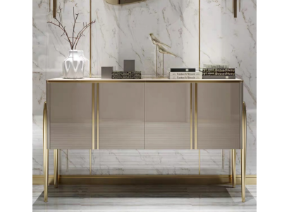 Suunnittelukommodori Tarjoilukaappi Kaappi Hylly Puu Luxus-kommodorit Sideboard