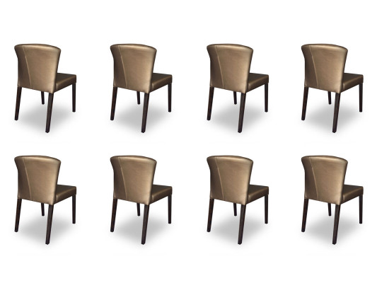 8x Tuolia Tuoli Tyyny Design Lehn Garnituuri Nojatuoli Kokonainen Moderni Sarja Uusi