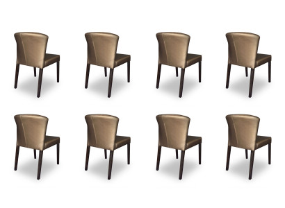 8x Tuolia Tuoli Tyyny Design Lehn Garnituuri Nojatuoli Kokonainen Moderni Sarja Uusi
