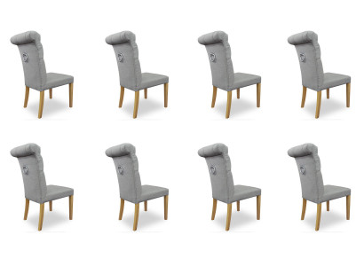 8x Tuolia Tuoli Tyyny Design Lounge Club Istuin Nojatuoli Garnituuri Sohva Luxus Uusi