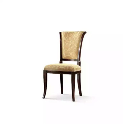 Design Tekstiili Luxus Nojatuoli Tuoli Ilman Käsinojia Ruokailutuoli Beige