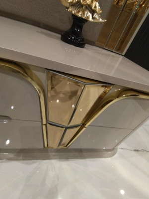 Kommode Kaappi Luxury Lipasto Kaappi Hylly Konsoli Huonekalut Puukaappi Italia Uusi