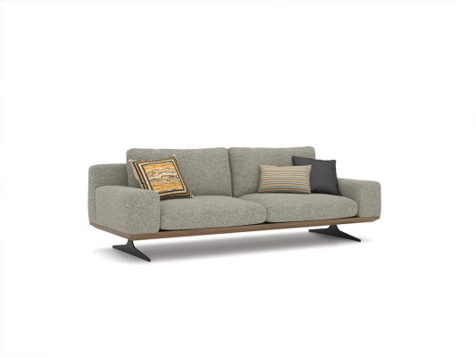 Sofagarnitur Polstermöbel Sofa Wohnzimmer 5tlg Couchtisch Holz Beistelltisch Neu