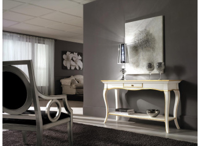 Konsoli Yöpöytä Makuuhuone Sivupöytä Moderni Design Huonekalut Puu Valkoinen Uusi