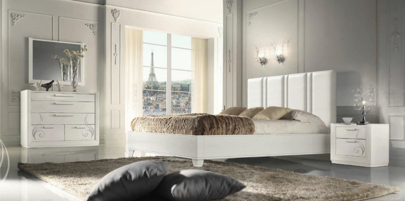 Kaksipaikkaiset sängyt Moderni sänkyrunko Sängyt Parisänkyrunko Pehmustettu design Uusi