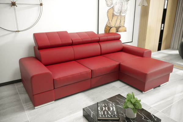 Kulmasohva L-muotoinen moderni sofa nahkasohva kulmasohva pehmustettu design-sofa