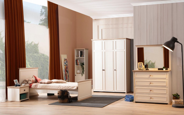 Kaappi Sideboard Lipasto Puukaappi Tarjoilukaappi Beige Puu Ruokailuhuone