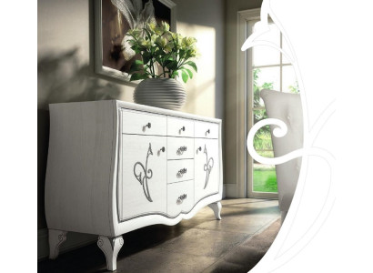 Kommode xxl Tarjoilukaappi Luxury Lipasto Kaappi Hylly Konsoli Huonekalut Uusi