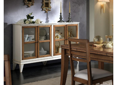 Vitriinikomero Retro-tyylinen olohuonekaappi lipasto kokoelma vitriinit uutuudet