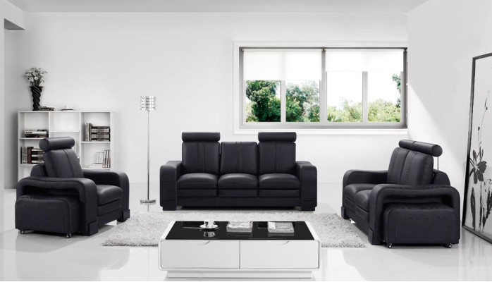 Sohvakalusto 3+1+1 Istuttava Set Design-sohva Pehmustettu sohva Moderni sohva