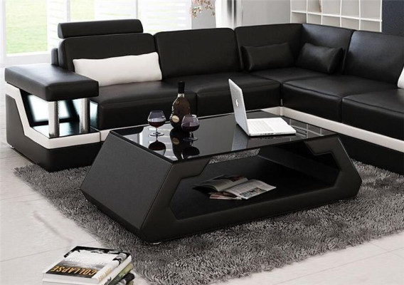 Design Kulmasohva L-muoto Sänkytoiminto Soppa Nahka Tekstiili Sofa Monitoimi