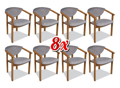 8 istuinta sisältävä sohvuston istuinosa, olohuoneen design, ruokailutuolit, huonekaluryhmä