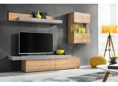 Olohuone Moderni muotoilija TV-taso Seinäkaappi Uusi