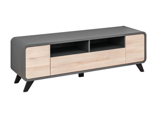 TV-teline Puumöbellyksus Olohuone Olohuoneen seinä Sideboard Design Modern