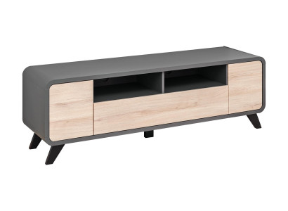 TV-teline Puumöbellyksus Olohuone Olohuoneen seinä Sideboard Design Modern