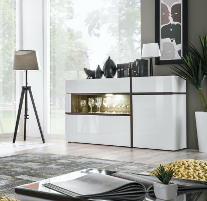 Kommode Design Moderni Olohuone Luxury Puukommode Valkoinen Huonekalut