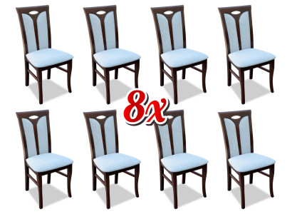 Lehnstuhl Garnitur Stühle Gastro Esszimmer Textil Stoff Set 8x Design Stuhl Holz    Finnish translation:   Lehnstuhl-sohvustoli Huonekalujakkaroita Ravintola Ruokailuhuone Tekstiili Kangas Sarja 8x Design-tuoli Puu