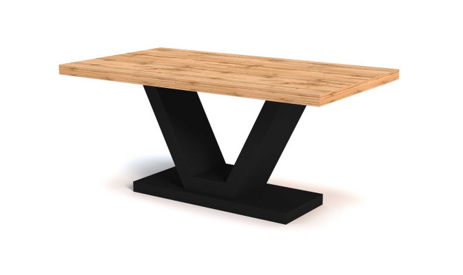 Ruokapöytä Pöytä Luksus Ruokailuhuone Olohuone Puu Design Pöydät Uusi 160 cm