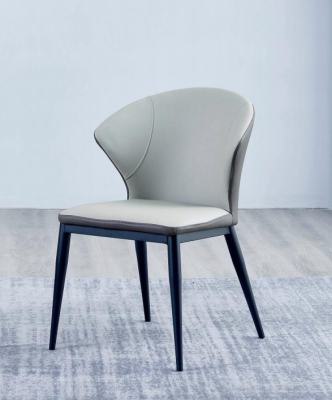 Valkoiset nojatuolit Designer tekstiili yksittäiset ruokailutuolit hienot puutuolit