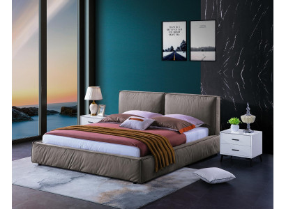 Suunnittele makuuhuoneen sänky luksus puusängyt parisänky avioliitto pehmusteet huonekalut 180x200cm