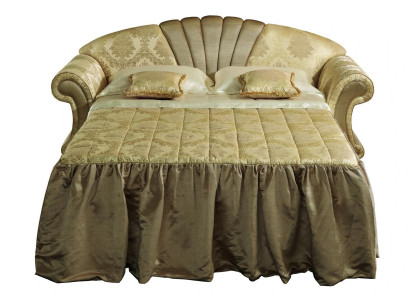 2-paikkainen sohva, design-istuin, klassinen tekstiilipäällyste, sänkysohva
