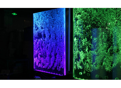 Vesibubbla LED-seinäpaneeli suunnittelija vesiseinä