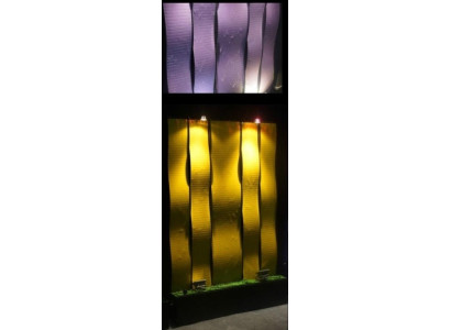 Seinäpaneeli led Vesisuunnitelma Vesi seinät Seinä Vesi seinä 120x200cm