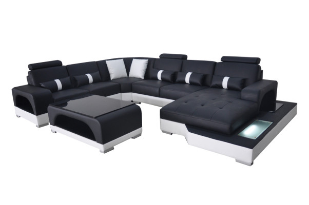 Johtajansohva Kulmasohva Olohuoneen sohvaryhmä Kulmasohvaryhmä Design Moderni sohva G8007C