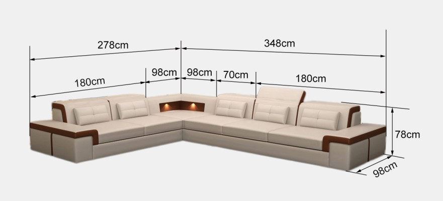 Luxus Design -sohva pöydät kahvi pöydät olohuone puu 3 osaa