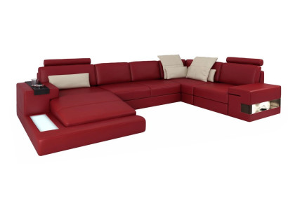 Asumismaisema Kulmasohva U-muotoinen soiva Istuinpatja Sofa Moderni soiva Uusi