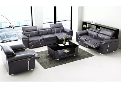 Sohvakalusto 321 Istuinjoukko Design-sohva Istuimet Tyynysohva Moderni Pöytä Uusi