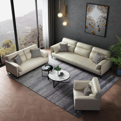Italiaiset designer-sohvat 3-istuttava sohvapöytäverhoilu tekstiili