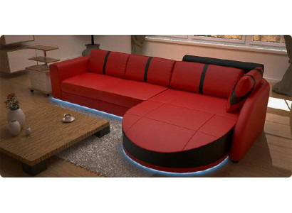 UNIKOTALLE DESIGNER DIVANIKULMA SOHVA USB-FUNKTIOLLINEN LEIDERSOFA