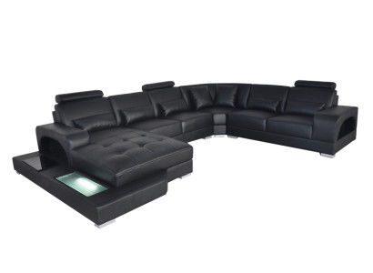 Design Nahka Istuin Kulma Huone Sofa Kulmasohva Maisema Suunnittelija Olohuone