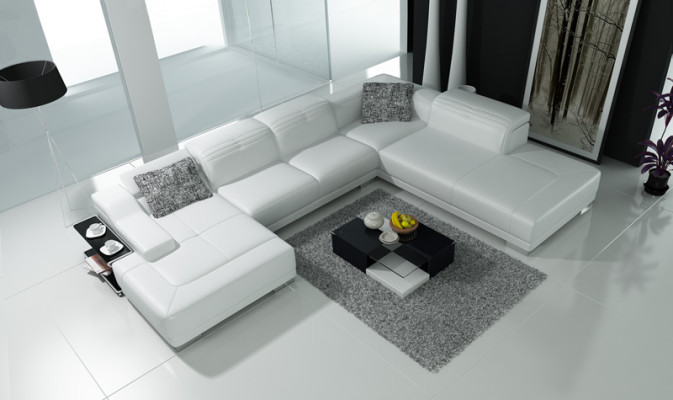 Johtava sofa sohvaryhmä asuinkaluston kulmasohva kulmagarnituuri design