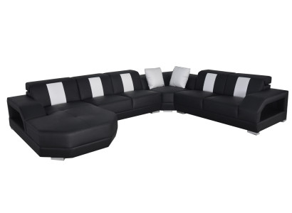 Tutustu ajattomaan eleganssiin Moderni U-muotoinen sohva