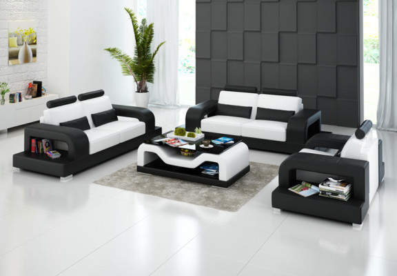 Johtajansohva Kulmasohva Olohuonekokonaisuus 3+2+1 -istuttava Garnituuri Moderni Design Sofva