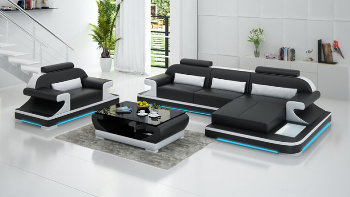 Johtajansohva sohvakalusto kulmasohva + nojatuoli uusi kalustosarja designsofa G8021E