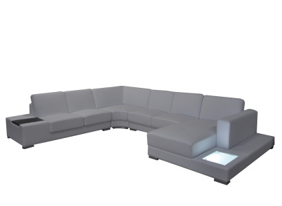 Johtosohva Kulmasohva Olohuonekalusto Kulmasohva Garnituuri Moderni Sofa U-muotoinen A1110