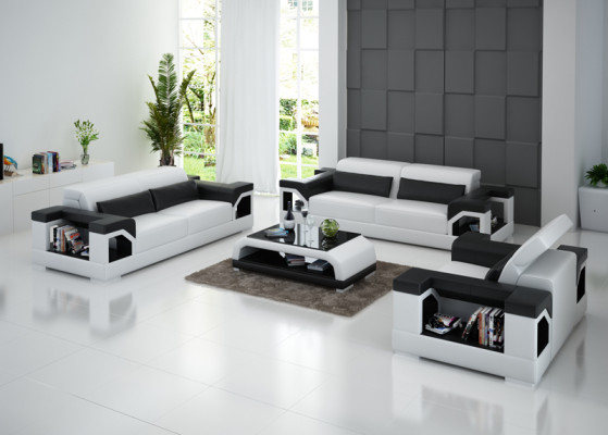 Johtava sohvakulho Sofa Sohvakokonaisuus Sarja 3+2+1-istuttava Kokonaisuus Moderni Design Sofa USB:lla